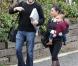 Kourtney Kardashian et son fils Mason dans Beverly hills avec un ami (25 février 2011)