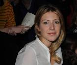 Amanda Sthers au défilé Sonia Rykiel à Paris le 5 mars 2011