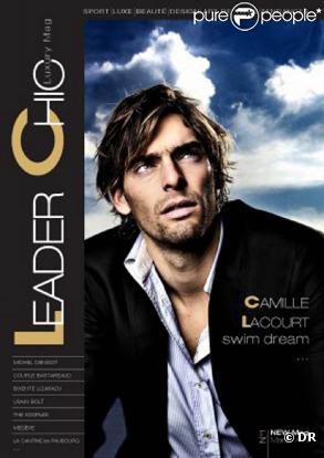 Fabrice Abriel et sa femme Yasmina lancent le bimestriel gratuit  Leader Chic . Camille Lacourt est en couverture du numéro 1, en mars 2011.