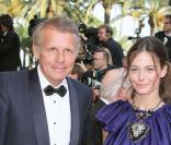 Patrick Poivre d'Arvor et Agathe Borne, Festival de Cannes, le 18 mai 2008