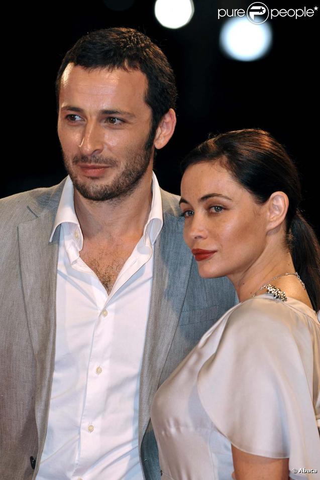 Michaël Cohen et Emmanuelle Béart, Venise, août 2008 