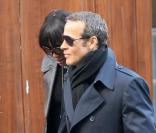 Naomi Campbell en goguette dans les rues de Paris avec son compagnon Vladimir Doronin, le 7 mars 2011