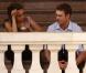 Justin Timberlake et Mila Kunis sur le tournage de Friends with benefits en juillet 2010