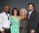 Charles Malik Whitfield, Jenny McCarthy, Scott Elrod et Courtney Henggeler à la première de The Allure of Love, sur Royal Caribbean's Allure of the Seas, à Fort Lauderdale, en Floride le 13 mars 2011