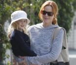 Marcia Cross et sa petite Savannah... mais où est Eden ? (13 mars 2011,  Los Angeles)