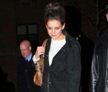Katie Holmes de sortie à New York le 14 mars 2011
