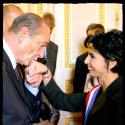 PHOTOS : Rachida Dati célèbre son premier mariage avec... Jacques Chirac !