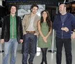 Clément Sibony, Raphaël Personnaz, Géraldine Nakache et Cédric Klapisch à l'occasion de la première journée du 