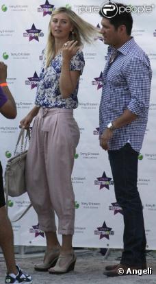 Maria Sharapova au lancement de la nouvelle émission Hot Shots Xperia, à Miami le 20 mars 2011