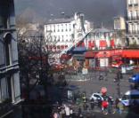L'Elysée Montmartre en flammes le 22 mars 2011