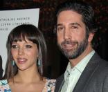 David Schwimmer et Zoe Buckman lors de l'avant-première de  Trust , au DGA Theatre, à Los Angeles, le 21 mars 2011.