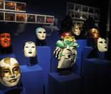 L'exposition Stanley Kubrick, qui se tient à la Cinémathèque Française (du 23 mars au 31 juillet 2011), à Paris, le 22 mars 2011.