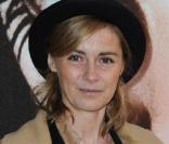 Anne Consigny à l'occasion du vernissage de l'exposition Stanley Kubrick, qui se tient à la Cinémathèque Française (du 23 mars au 31 juillet 2011), à Paris, le 22 mars 2011.
