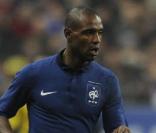 Eric Abidal, lors du match France-Brésil du 9 février 2011, au Stade de France.