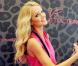 La divine Lindsay Ellingson présentait le 25 mars 2011 la fragrance Attractions de la marque vedette de lingerie Victoria's Secret, à la boutique de Miami.