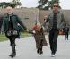 Gwen Stefani, son mari Gavin Rossdale et leurs fils Kingston et Zuma, en virée à Los Angeles le 26 mars 2011