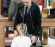 Gwen Stefani, son mari Gavin Rossdale et leurs fils Zuma et kingston à Los Angeles le 26 mars 2011