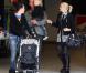 Gwen Stefani, son mari Gavin Rossdale et leurs fils Zuma et kingston à Los Angeles le 26 mars 2011