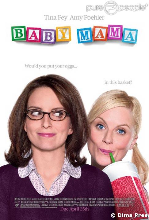 Tina Fey et Amy Poehler sur l'affiche de Baby Mama