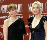 Ksenia Gorbacheva et Anastasia Virganskaya au 80e anniversaire de Mikhaïl Gorbatchev, à Londres. 30 mars 2011 