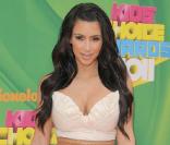 Kim Kardashian lors de la grande soirée des 24e Kid's Choice Awards, organisée par la chaîne de télévision Nickélodéon dans l'enceinte du Gallen Center de Los Angeles, le 2 avril 2011.