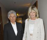 Philippe et Maryse Gildas à la remise des prix Patrick-Dewaere et Romy-Schneider, au Bon Marché, le 4 avril 2011, à Paris.