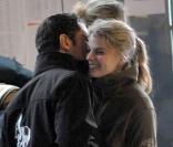 Athina Onassis et son époux Alvaro de Miranda très complices, le 30 janvier 2010, à Nantes. 
