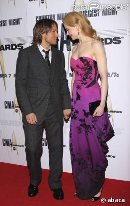Nicole Kidman et Keith Urban