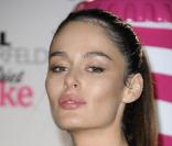 Nicole Trunfio lors de la soirée Coca Cola Light pour célébrer le lancement de la bouteille imaginée par Karl Lagerfeld. Le 7 avril 2011