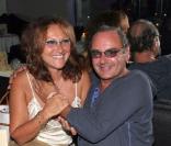 Gérard Presgurvic et son épouse Evelyne à l'Etoile à Paris en septembre 2005
