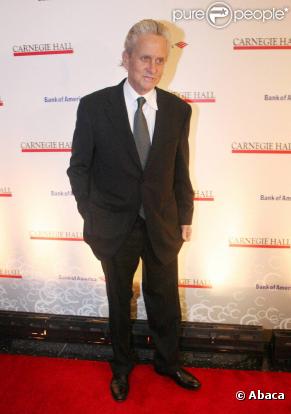Michael Douglas lors de la soirée du 120e anniversaire du Carnegie Hall à New York le 12 avril 2011