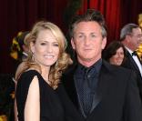 Sean Penn et Robin Wright, à Los Angeles, le 22 février 2009.