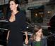 Courteney Cox radieuse lors de son arrivée au Letterman show avec sa fille Coco le 13 avril 2011 à New York