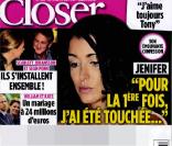 Le magazine  Closer  en kiosques samedi 16 avril.