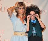 Léa Drucker et Zabou Breitman ont ouvert la cérémonie des Molières 2011 avec le spectacle Jeux de scène, le 17 avril.