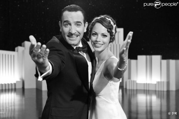 Jean Dujardin et Bérénice Bejo dans The Artist