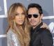 Jennifer Lopez et son mari Marc Anthony le 13 février 2011 à Los Angeles