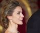 Même si Letizia d'Espagne est sublime, il n'en reste pas moins qu'elle est maigrissime.  Madrid, 26 avril 2011  