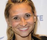 Tatiana Golovin lors de la soirée d'ouverture du flagship Lacoste sur les Champs-Elysées à Paris le 28 avril 2011