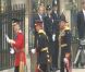 Le Prince William et son frère et témoin Harry arrivent à l'abbaye de Westminster pour son mariage le 29 avril 2011