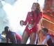 Miley Cyrus se produit sur la scène de Quito (Equateur), vendredi 29 avril 2011, avec son  Gypsy Heart Tour .