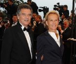 Christine Ockrent et Alain de Pouzilhac, festival de Cannes, le 15 mai 2009.