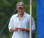Le prince Harry à l'issue d'un match de Polo, à Berkshire le 7 mai 2011.