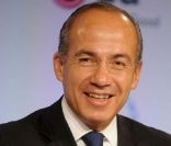 Felipe Calderon, le président mexicain, a également participé le 10 mai à New York à la soirée Champions of the Earth Awards.