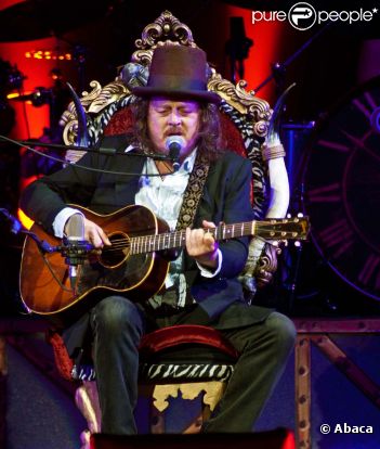 Zucchero en concert à L'Olympia, à Paris, le 12 mai 2011.