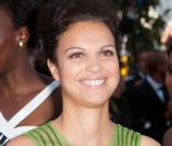 Isabelle Giordano lors de la montée des marches du 15 mai 2011