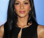 Nicole Scherzinger assiste à la conférence de presse de la Fox, lundi 16 mai à New York.