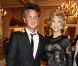 Jane Fonda et Sean Penn lors du dîner de charité Cinema for Peace organisé au Carlton, à Cannes, le 18 mai 2011