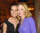 Uma Thurman et Roberta Armani lors du dîner de charité Cinema for Peace organisé au Carlton, à Cannes, le 18 mai 2011