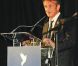 Sean Penn lors du dîner de charité Cinema for Peace organisé en son honneur au Carlton, à Cannes, le 18 mai 2011